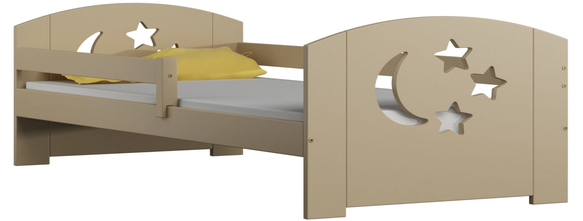 Dětská dřevěná jednolůžková postel