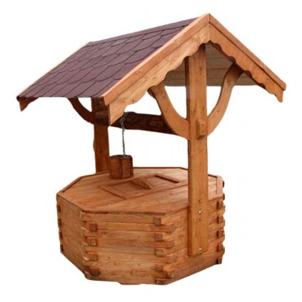 studna šindelova střecha