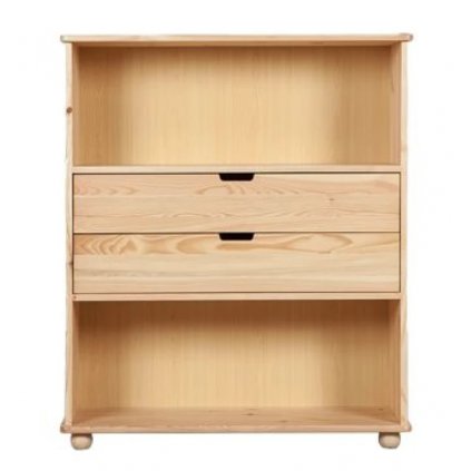 Dřevěný regál z masivního dřeva borovice Regál 23 jandr