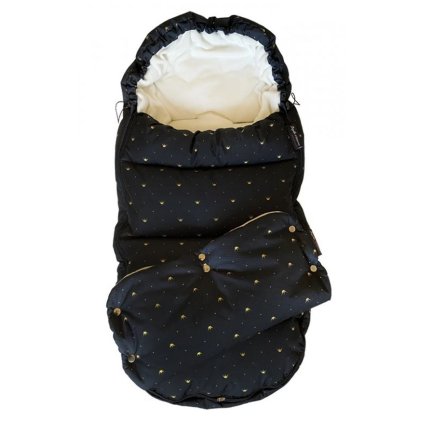 Fusak maxi a rukávník Korunky SET