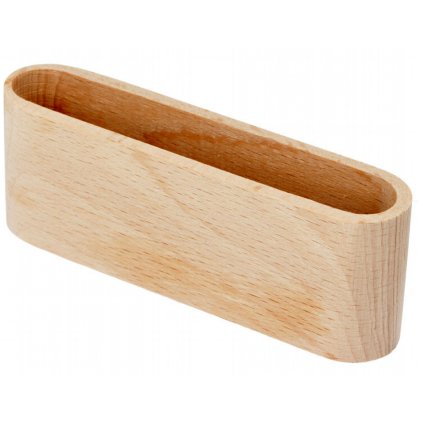 Dřevěný stojánek na vizitky