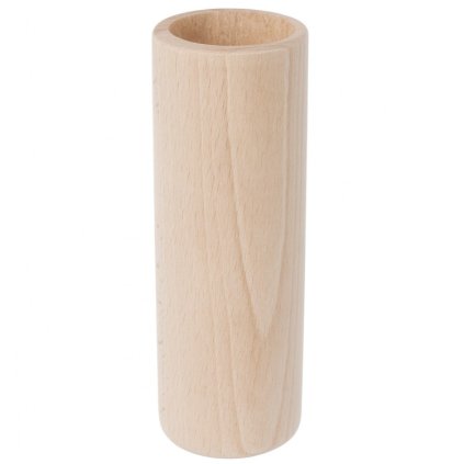 Dřevěný svícen 16cm kulatý