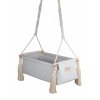 kolyska newborn swing gray