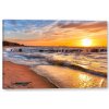 Tištěný Obraz na plátně Západ slunce na Baltském moři Art