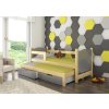 aranž Dětská dvojipostel Campos borovice šedá