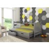 aranž Dětská dvojipostel Campos šedá