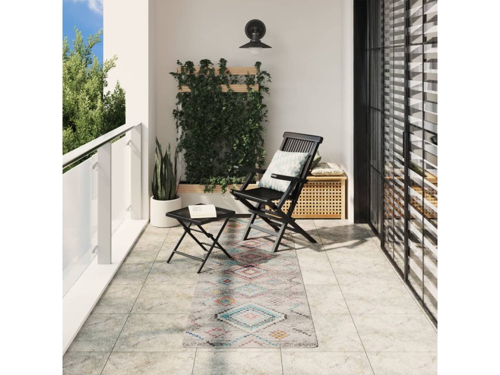 Koberec ARBIZU vnitřní i venkovní vintage design 80x250 cm 375703