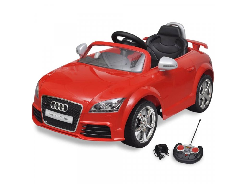Audi TT RS dětské auto s dálkovým ovládáním červené - Nábytek-XL