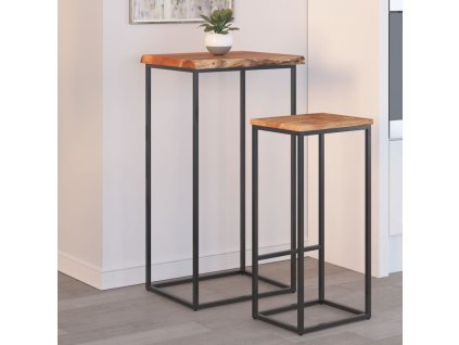Stolní deska 50x40x2,5 cm obdélníková masivní akácie živá hrana 370607