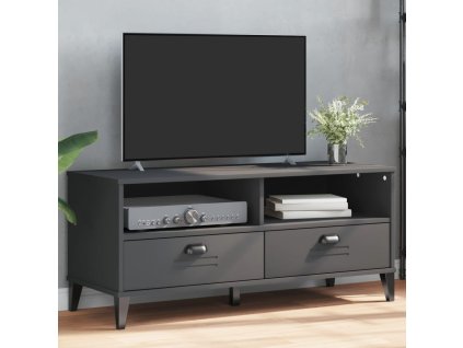 TV skříňka VIKEN antracitově šedá kompozitní dřevo 374931
