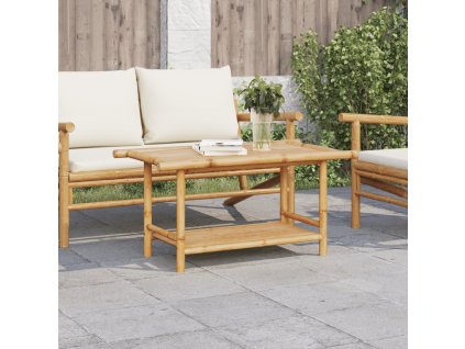 Konferenční stolek 90 x 50 x 45 cm bambus 366473