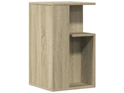 Odkládací stolek dub sonoma 35 x 35 x 60 cm kompozitní dřevo 840739
