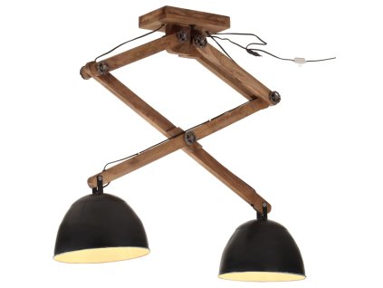 Stropní svítidlo 25 W černé 29 x 18 x 85 cm E27 371930