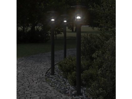 Venkovní stojací lampa černá 100 cm nerezová ocel 4006355