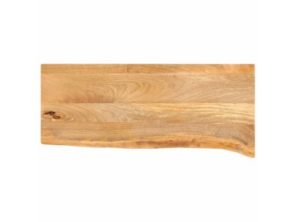 Stolní deska živá hrana 90 x 20 x 2,5 cm masivní mangovník 370419