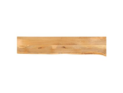 Stolní deska živá hrana 180 x 20 x 2,5 cm masivní mangovník 370425