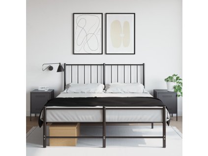 Noční stolky 2 ks antracitové 36 x 39 x 50,5 cm ocel 842915