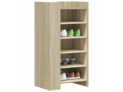 Botník dub sonoma 52 x 37,5 x 100 cm kompozitní dřevo 848446