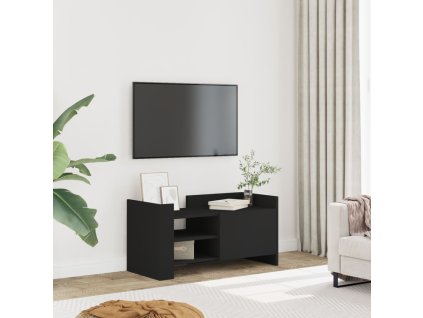 TV skříňka černá 80 x 35 x 40 cm kompozitní dřevo 848368