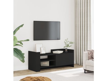 TV skříňka černá 100 x 35 x 40 cm kompozitní dřevo 848375