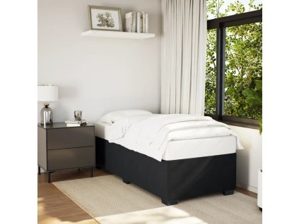 Rám postel černá 90x190 cm samet 3284603