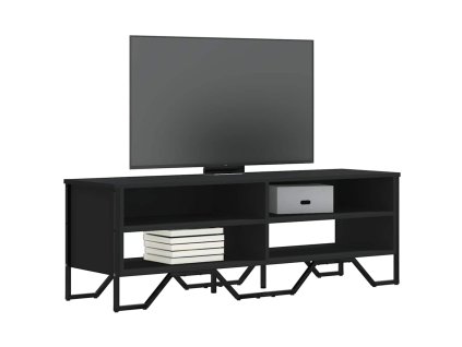 TV skříňka černá 122 x 34 x 41 cm kompozitní dřevo 848569