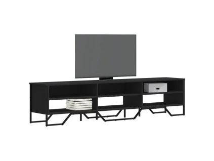 TV skříňka černá 180 x 34 x 41 cm kompozitní dřevo 848574