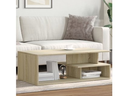 Konferenční stolek dub sonoma 102 x 55 x 35 cm kompozitní dřevo 848012