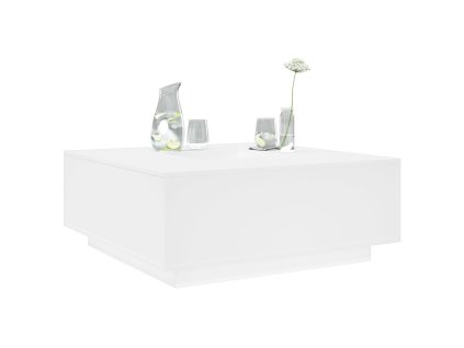Konferenční stolek bílý 100 x 100 x 40 cm kompozitní dřevo 3284049