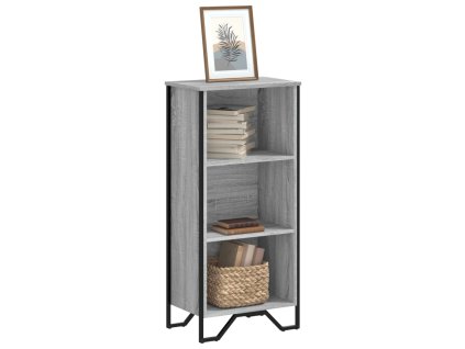 Knihovna šedá sonoma 50 x 31 x 106 cm kompozitní dřevo 848607