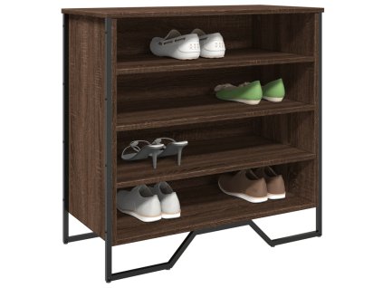 Botník hnědý dub 80 x 38 x 78 cm kompozitní dřevo 848653