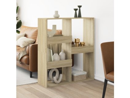 Dělicí stěna dub sonoma 100 x 33 x 115 cm kompozitní dřevo 3309548