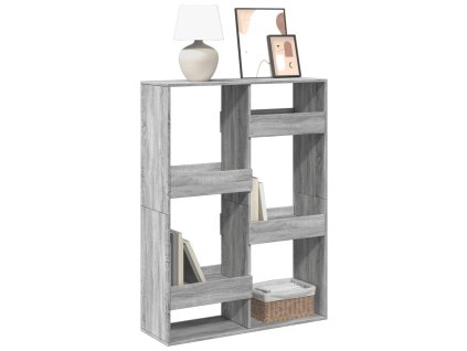Knihovna šedá sonoma 100 x 33 x 135 cm kompozitní dřevo 3309389