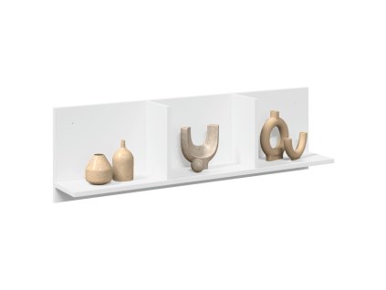 Nástěnná skříňka 100 x 16,5 x 30 cm bílá kompozitní dřevo 854859