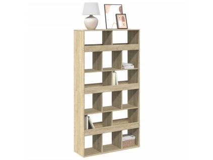 Knihovna dub sonoma 100 x 33 x 187,5 cm kompozitní dřevo 3309377