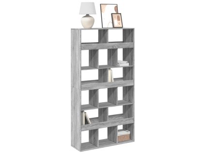Knihovna šedá sonoma 100 x 33 x 187,5 cm kompozitní dřevo 3309380