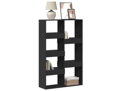 Knihovna černá 100 x 33 x 155,5 cm kompozitní dřevo 3309394