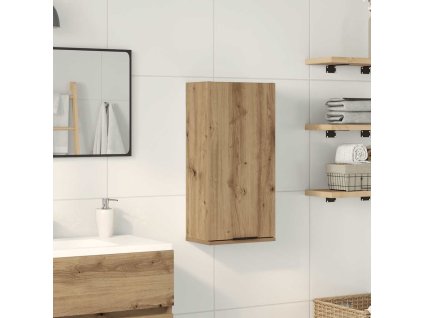 Nástěnná koupelnová skříňka dub artisan 32 x 20 x 67 cm 856938