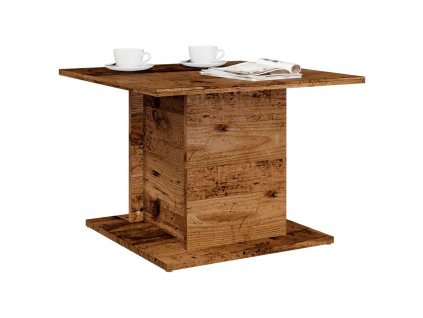 Konferenční stolek old wood 55,5x55,5x40 cm kompozitní dřevo 856808