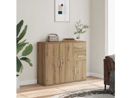 Příborník Artisan Dub 91x29,5x75 cm Konstrukce dřeva 855907