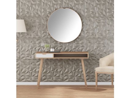 Nástěnné panely 24 ks betonové 50 x 50 cm XPS 6 m² ametyst 4100055
