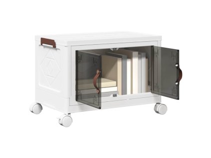 Stohovatelný úložný box na kolečkách 28 L 48,5x29,5x33 cm 4012365