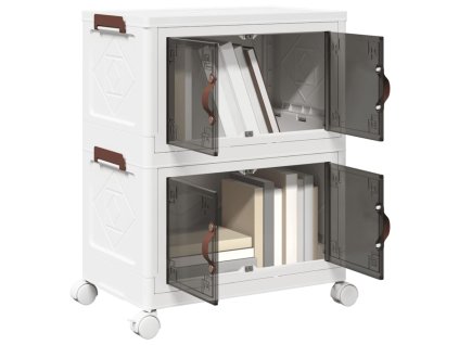 Stohovatelný úložný box na kolečkách 2-patrový 28 L 4012367