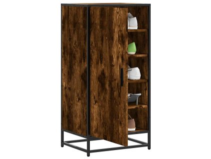 Botník kouřový dub 48x38x97,5 cm kompozitní dřevo 849201