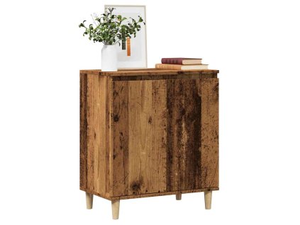 Příborník starého dřeva 60 x 35 x 70 cm kompozitní dřevo 856476