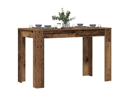 Jídelní stůl old wood 120 x 60 x 76 cm kompozitní dřevo 855840