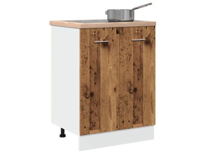 Spodní skříňka "Lyon" staré dřevo 60 x 46 x 81,5 cm, konstrukční dřevo 856074