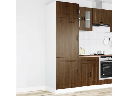 Kuchyňská skříňka "Kalmar" hnědý dub kompozitní dřevo 853634