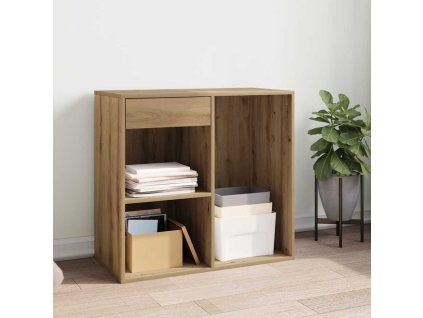 Kosmetická skříňka dub artisan 80 x 40 x 75 cm kompozitní dřevo 857030