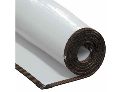 Čirá plachta s oky 4x10 m polyethylen 4018566